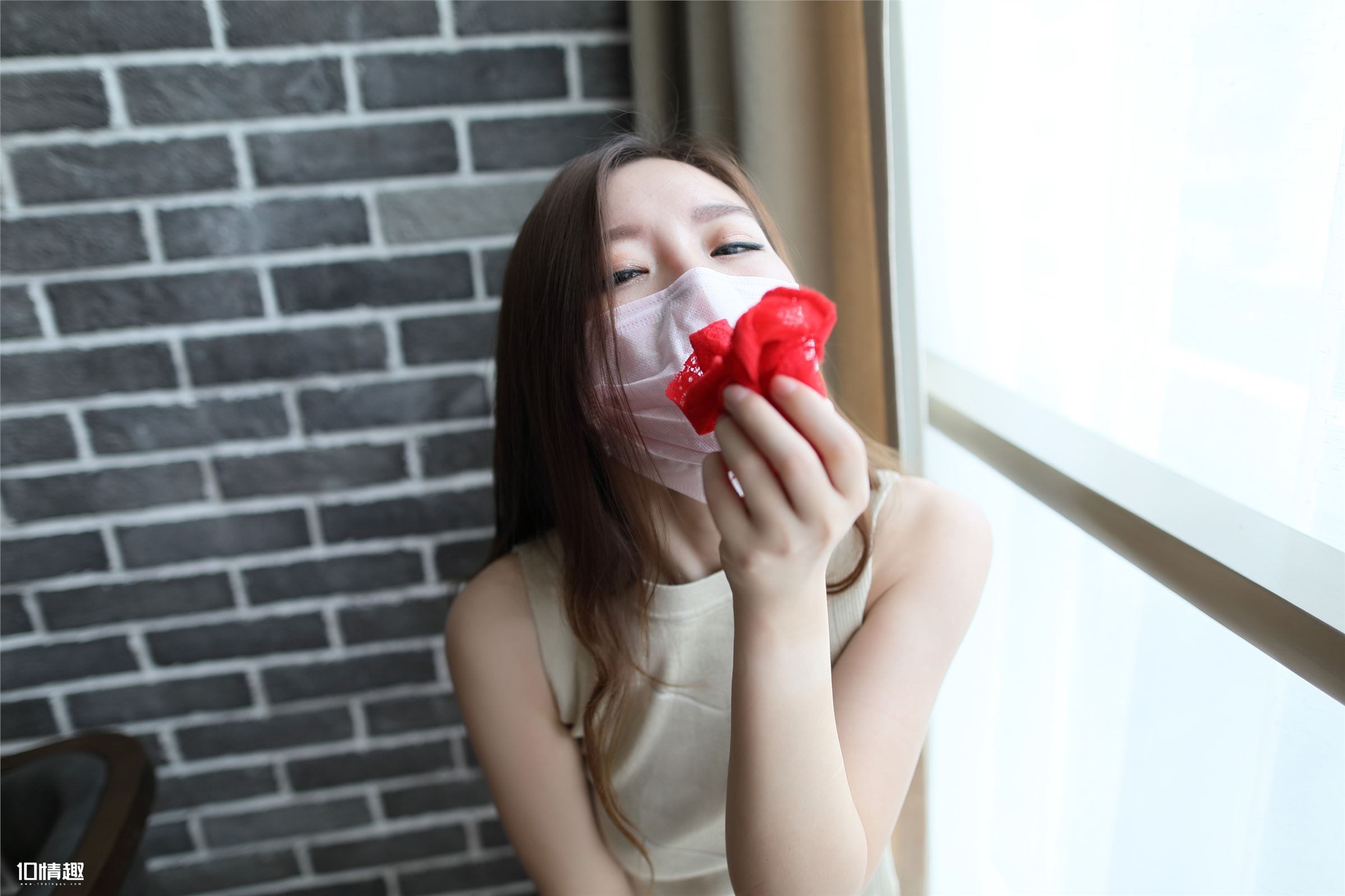 [ROSI写真] 口罩系列  2018.02.19 NO.617